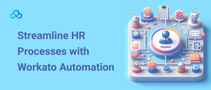 HR automation with Workato for employee management.