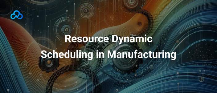 Smart factory with automated resource scheduling system