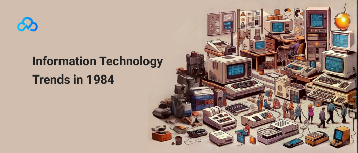 Vintage personal computer with a monochrome screen from the 1980s