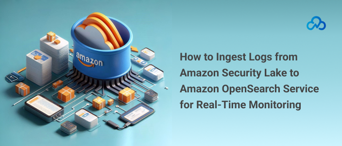 Real-time monitoring dashboard in Amazon OpenSearch Service displaying log analytics and security insights