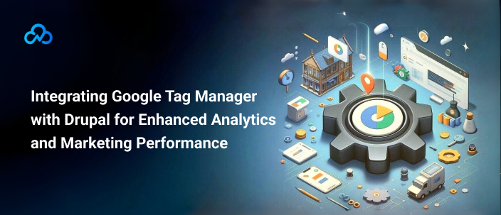 Google Tag Manager setup in Drupal configuration.