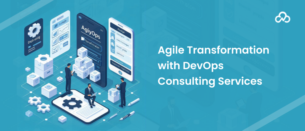 Agile team collaborating with DevOps consultants
