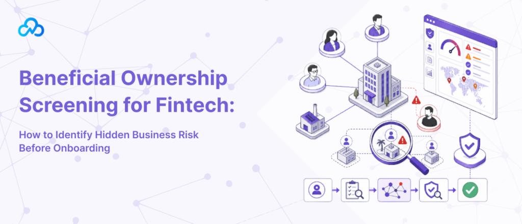 Beneficial ownership screening for fintech to identify hidden business risk before onboarding